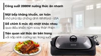 BẾP NƯỚNG ĐIỆN SUNHOUSE SHD4602