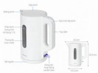 Ấm siêu tốc inox Panasonic NC-K101WRA 1.7 lit