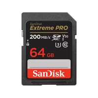 Thẻ nhớ SDXC SanDisk Extreme Pro 64GB, V30, U3, 200MB/s SDSDXXU-064G-GN4IN