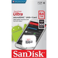 Thẻ nhớ micro SD 64GB Sandisk (class 10) 100MB/s