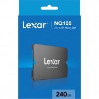 Ổ cứng thể rắn SSD Lexar NQ100 240GB Sata3 2.5 inch (Đoc 550MB/s - Ghi 450MB/s)