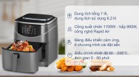 Nồi chiên không dầu hơi nước Kalite STEAM 7