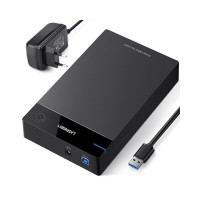 Box ổ cứng 3.5 inch Sata/USB 3.0 hỗ trợ 10TB Ugreen 50422