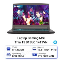 Notebook MSI Thin 15 B13UC-1411VN16