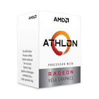 Bộ VXL AMD Athlon 3000G / 3.5 GHz / 4 MB Cache L3 / 2 cores / 4 threads/ 12nm / Socket AM4/ Radeon Vega3/ 35W