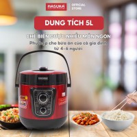 NỒI ÁP SUẤT ĐIỆN ĐA NĂNG HASUKA  HSK-986 5L