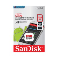 Thẻ nhớ SanDisk Ultra microSDXC, SQUA4 256GB, C10, A1, UHS-1, 120MB/s