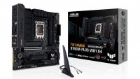 Bo mạch chủ Asus TUF GAMING B760M-PLUS WIFI D4: (Intel B760, Socket LGA1700, mATX, 4 khe Ram DDR4, Wifi+BT)