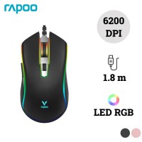 Chuột Gaming có dây Rapoo V25S Led RGB