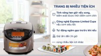 Nồi cơm điện tử cao tầnTIGER JKT-D18V 1.8 Lít