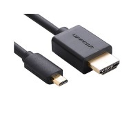 Cáp chuyển đổi Micro HDMI to HDMI (đầu đực) dài 2m Ugreen 30103