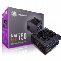 Nguồn máy tính Cooler Master MWE V2 230V 750 750W PLUS BRONZE (80 PLUS BRONZE/MÀU ĐEN)