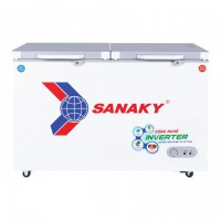 TỦ ĐÔNG SANAKY INVERTER VH-3699W4K ( 260 Lít Dàn Đồng ) - 1 ngăn đông + 1 ngăn mát