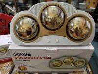 Đèn sưởi  phòng tắm 3 bóng kokomi KM-3B