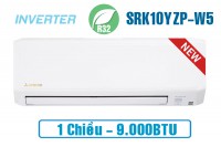 Điều hòa 1 chiều Mitsubishi Heavy inverter SRK-10YZP-W5 - 9.554Btu 